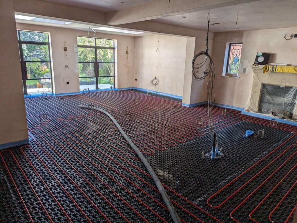 underfloor heating