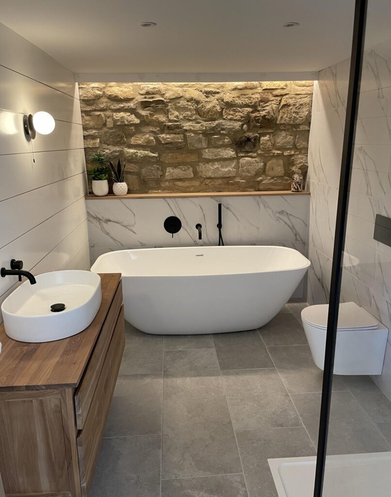 home bathroom installation