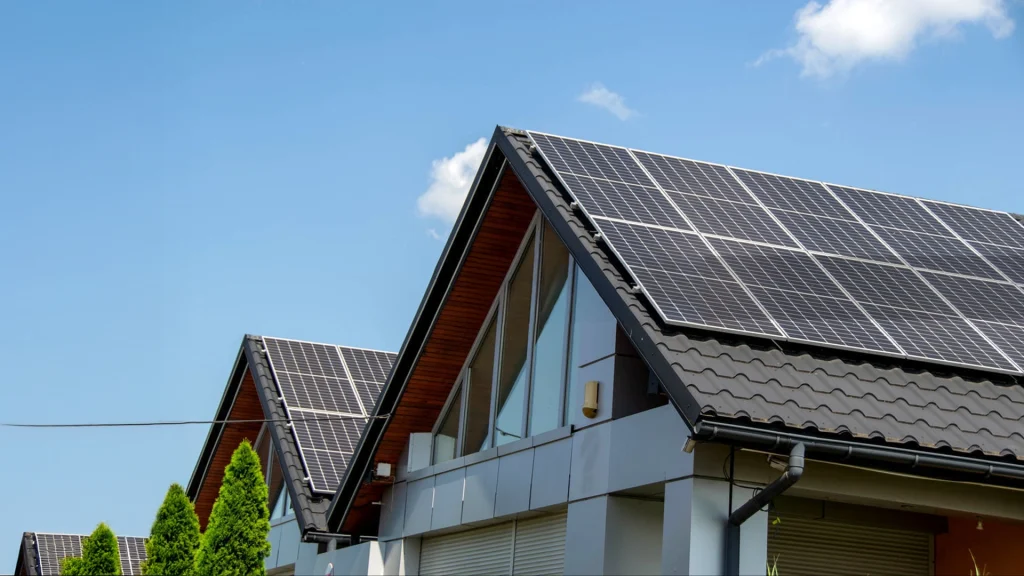 solar panels heating homes, powering the future