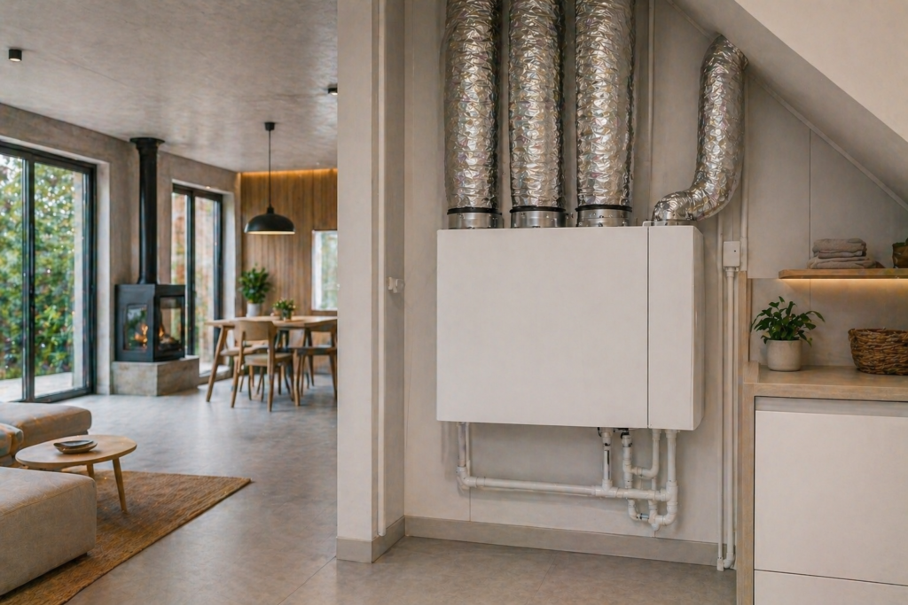Mechanical Ventilation with Heat Recovery system